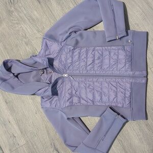 Calia Carrie Underwood Moto Hybrid Bomber Athletic Zip Up Jacket